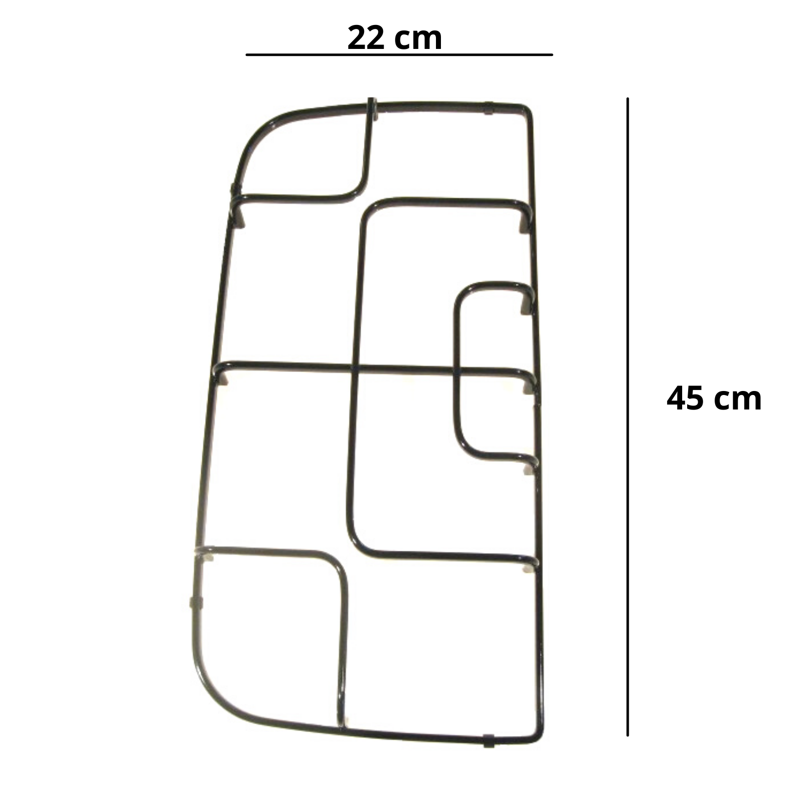 ARISTON INDESIT GRIGLIA CUCINA PIANO COTTURA SMALTATA 450 X 220 Mm